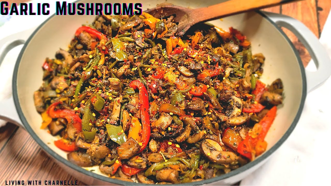 #Garlic Mushroom#| Classic Mushroom Recipe - Vegan Friendly Recipe