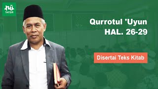 Download Lagu Ngaji Kitab Qurrotul 'Uyun # Hal. 26-29 # Disertai Teks Kitab # KH. Marzuqi Mustamar MP3