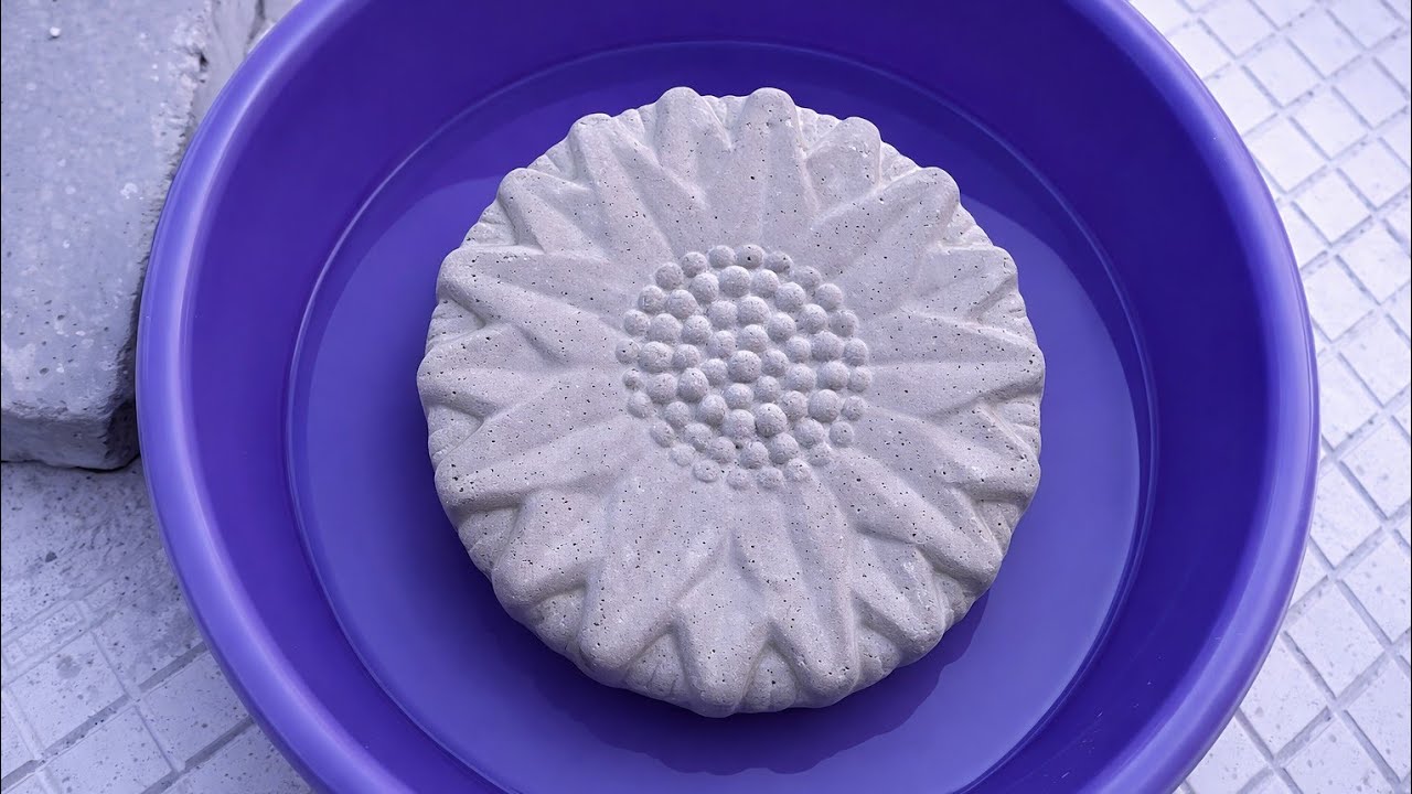 Pure Gritty Cement Sand Crumbling in Water | New Satisfying ASMR Method