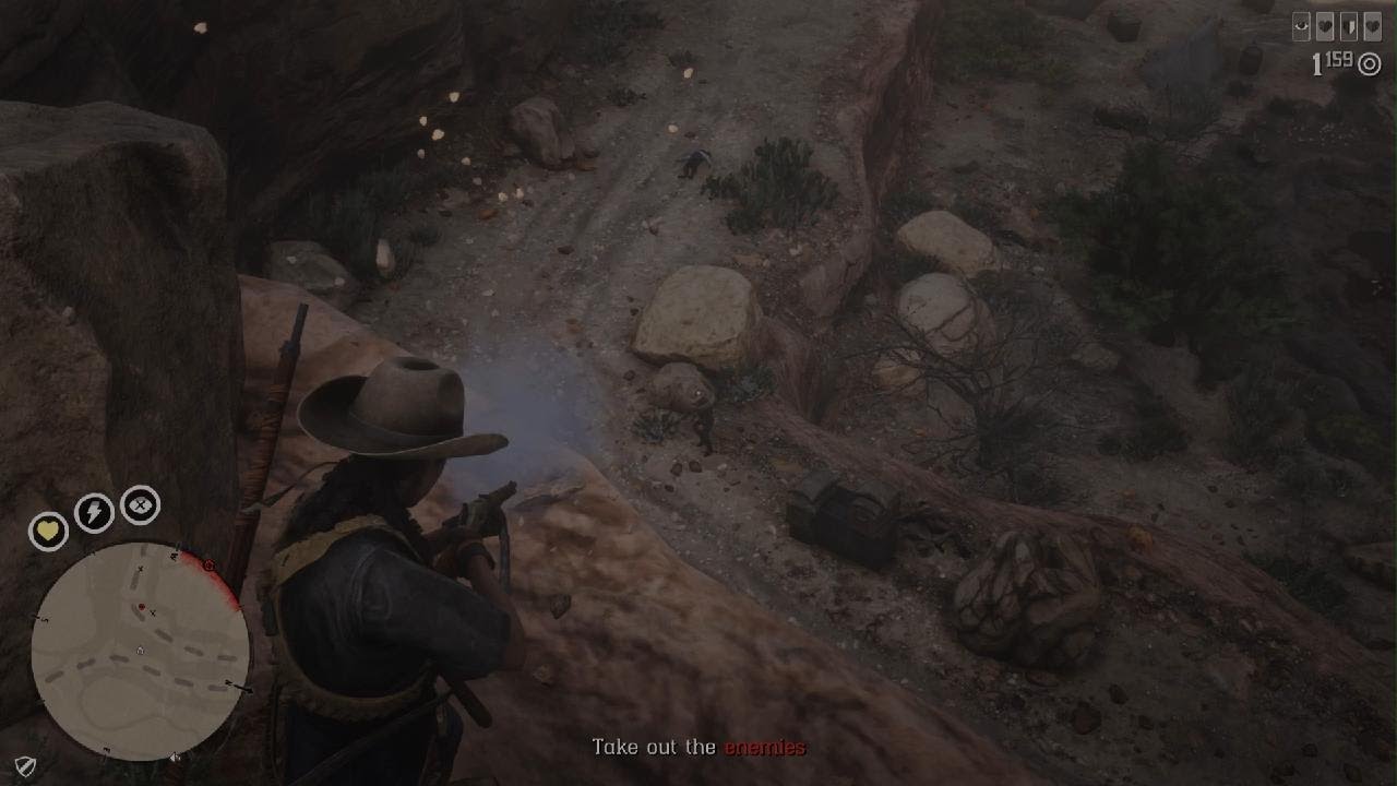 Hex clears a Hideout