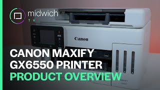 Canon GX6550 Printer Overview