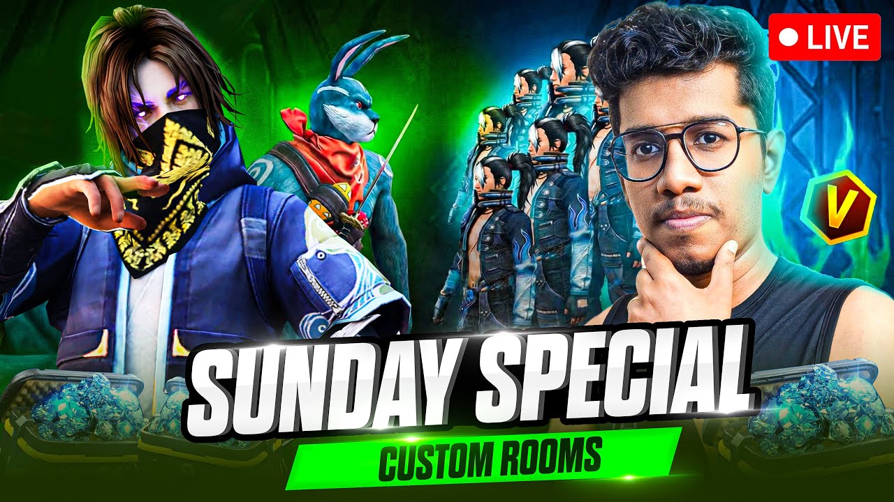 🔴LIVE🔴 SUNDAY SPECIAL 🔥 FUNNY CUSTOM ROOMS