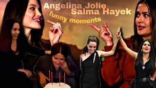Angelina Jolie & Salma Hayek✨funny moments✨