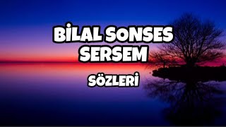 Bi̇lal Sonses - Sersem 