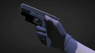 Glock Animation - Blender Animation (Again)
