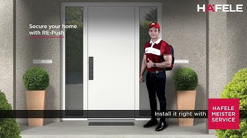 Häfele’s Digital Locks RE-Push