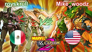 Marvel vs Capcom 2: New Age of Heroes - royskrull vs Mike_woodz