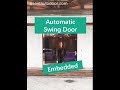 Automatic swing door embedded _OSENT