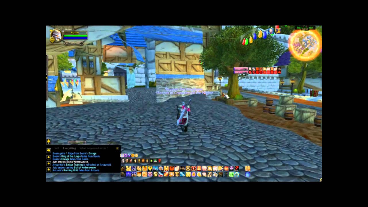 Behind SW's bank guide - 4.0.3 Cataclysm Glitch