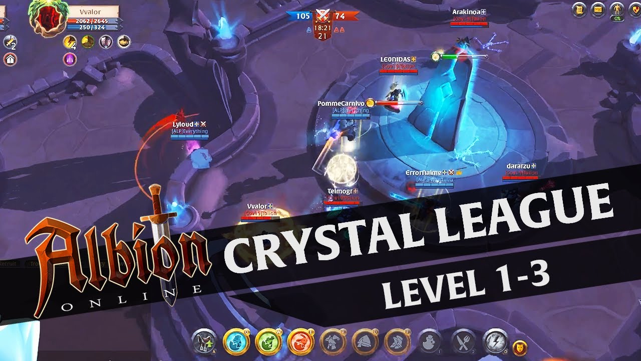 ⚔️ Albion Online Crystal League Coverage Level 13 S9W4 Casted by