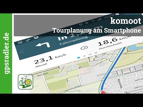 komoot - Tourplanung mit der Smartphone App ❗ ALTE Version Stand 2016 ❗