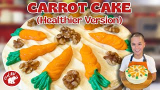Pwede pala gawin mas healthy ang Carrot Cake!!! Masarap na, very good pa dahil high in fiber!