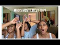 Who’s most likely to | South African YouTuber