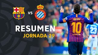 Dos goles de leo messi le dan la victoria al fc barcelona ante el rcd
espanyol en derbi. laliga santander 2018/2019 subscribe to the
official channel of l...