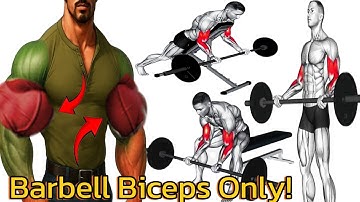  7 Best Barbell Exercises for Bigger Biceps | Build Arms Fast Workout 💪🔥