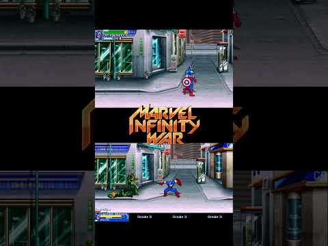 Comparing new screen resolution, HUD and colors. #marvel #MarvelComics #Avengers #indiegame