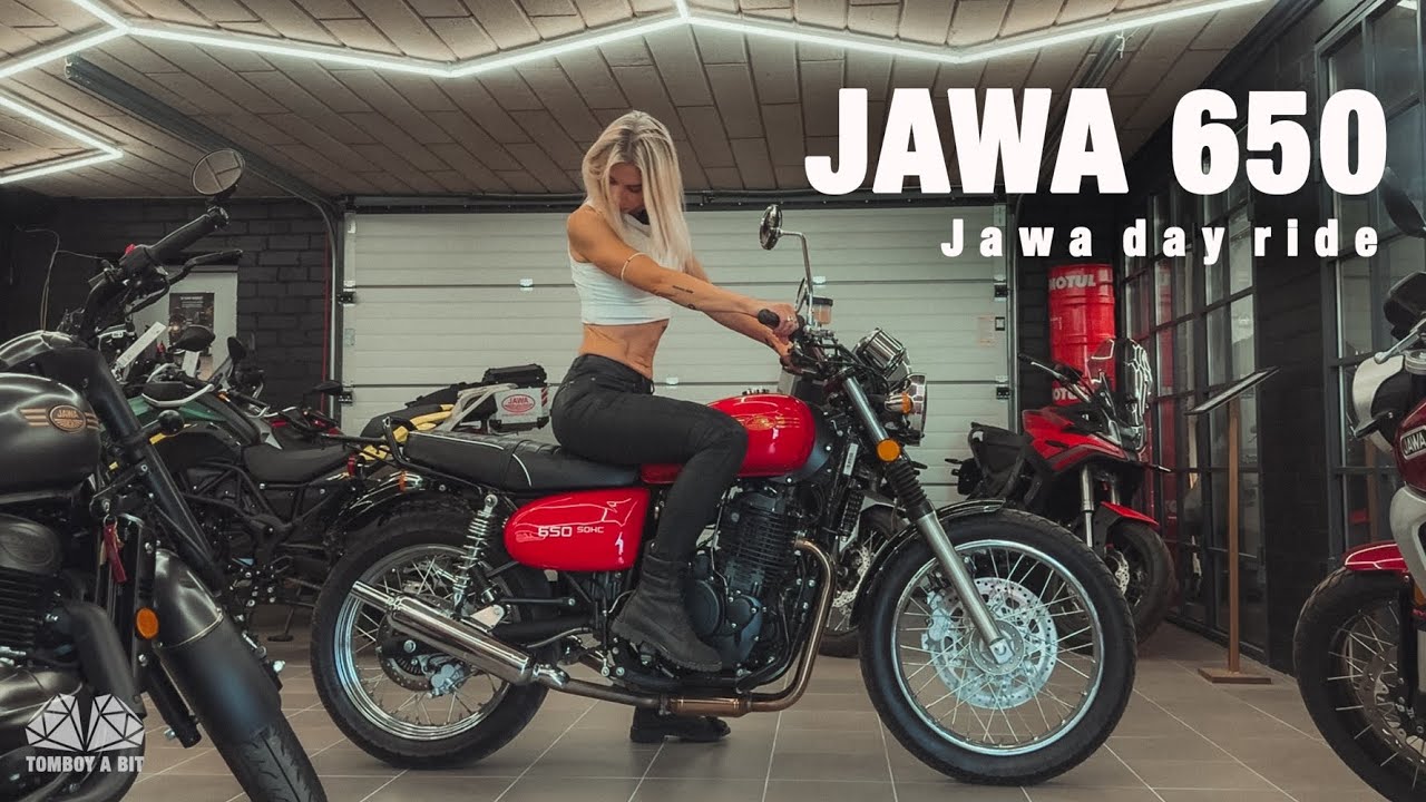 I Test Rode Jawa 650 on Jawa Day And Broke Down - YouTube