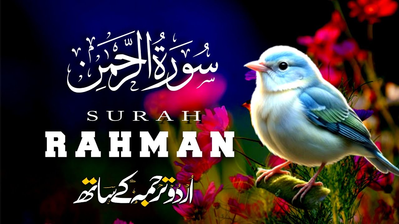 Surah Ar-Rahman recitation with urdu translation | surah rahman relaxing recitation | Ep - 23