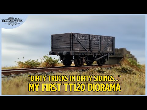 Building a Forgotten Railway Siding - My First TT120 Diorama