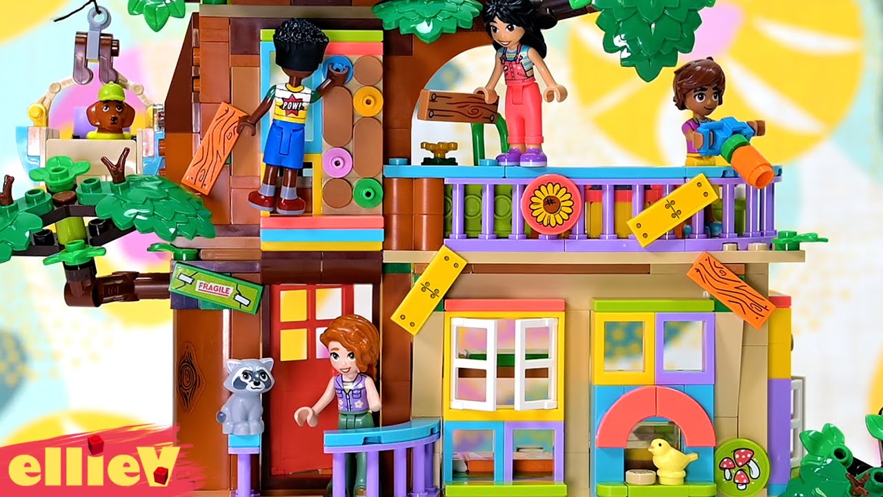 Friendship Tree House Hangout 🏡 LEGO Friends build & review