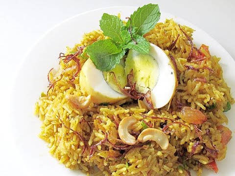 Egg Biriyani Recipe - How To Make Egg Biriyani In A Kadai | Nisa Homey