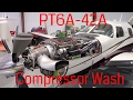 Piper Meridian PT6A-42A Compressor Wash