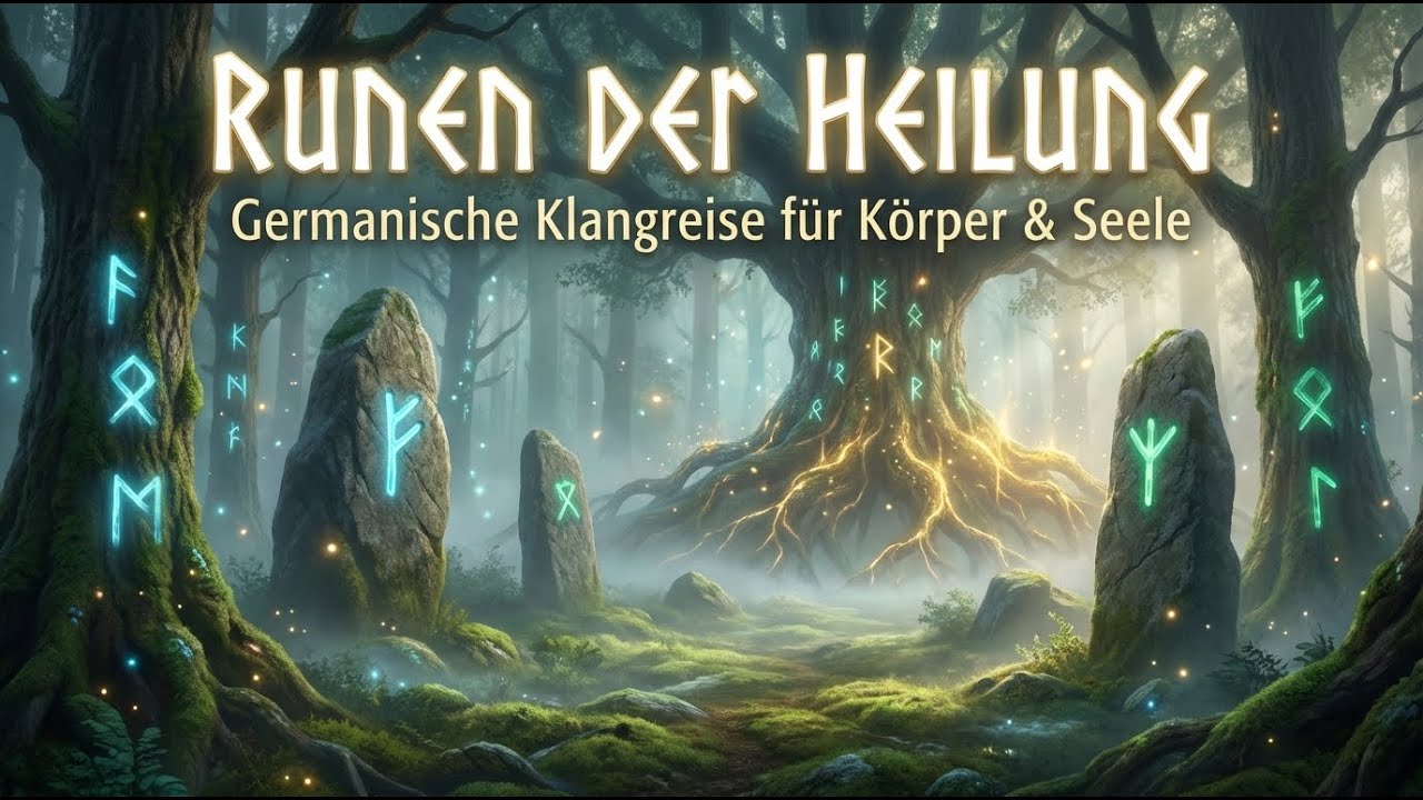 Runen der Heilung | Germanische Klangreise / Alte Heil-Ambient Musik für Körper, Geist & Seele