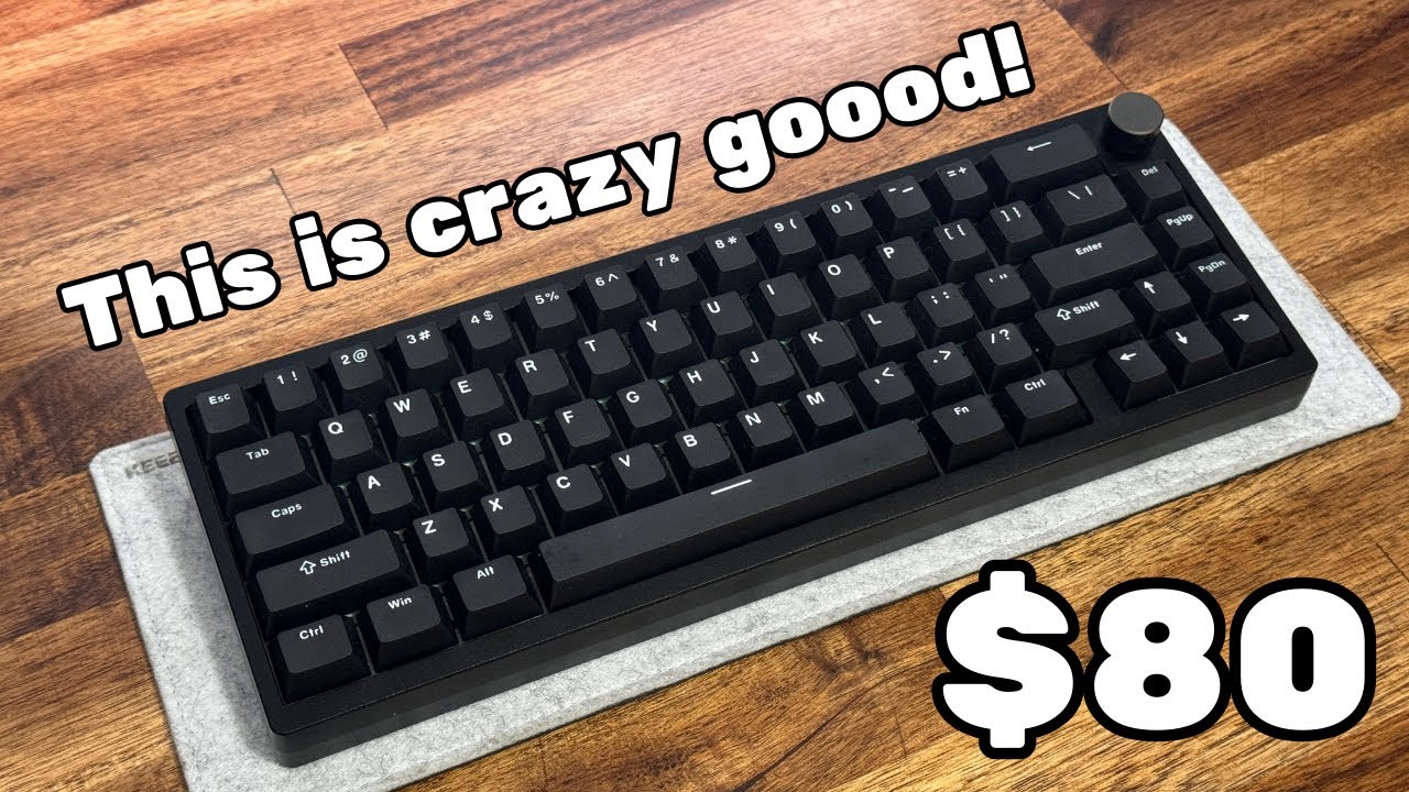 You’ll Be Blown Away by This Budget Aluminum Pre-Built Keyboard Under $100 - Womier SK65 