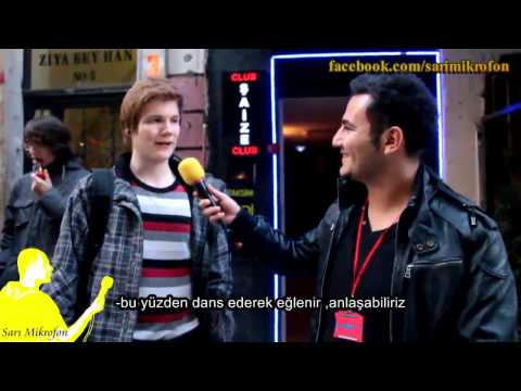 Yabancı Erkeklere Türk Kızlarını Sormak-SARI MİKROFON