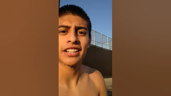 Peter Pulido Swimming In Whittier