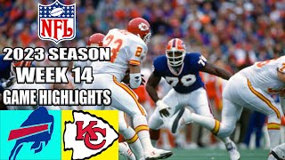 Buffalo Bills vs Kansas City Chiefs [FULL GAME] WEEK 14 | NFL Highlights TODAY 2023