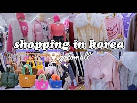 shopping in korea vlog 🇰🇷 winter fashion & accessories at gotomall ...
