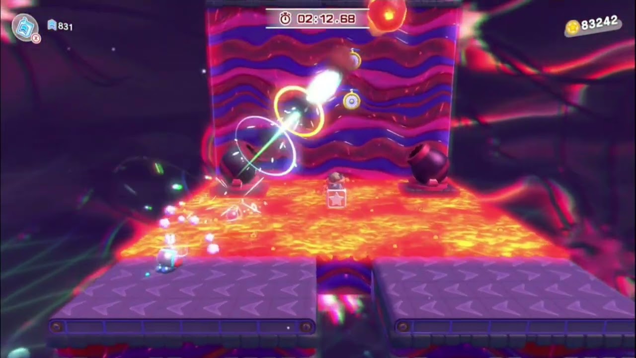 World 6 Space Ranger World Record | Kirby and the Forgotten Land Treasure Road (With Buffs)