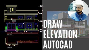 AutoCAD Elevation 2D | Tutorial for Beginners Draw Elevation | Class 02 Urdu/Hindi