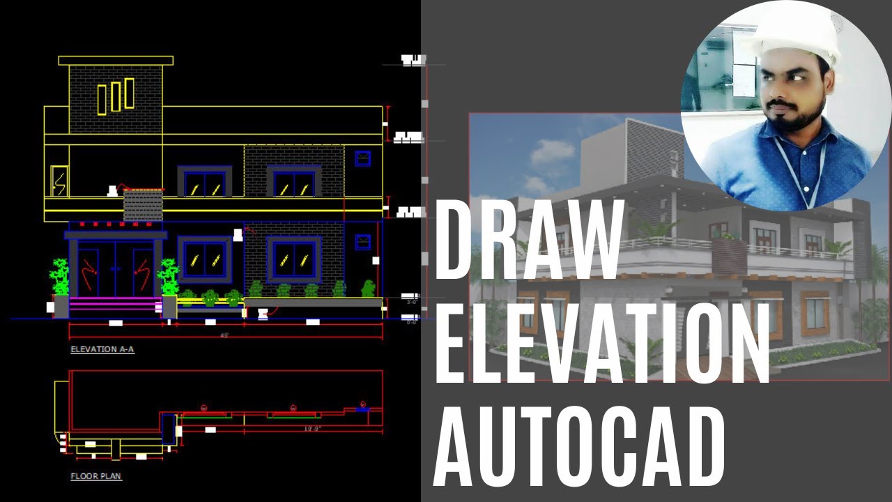 AutoCAD Elevation 2D | Tutorial for Beginners Draw Elevation | Class 02 ...