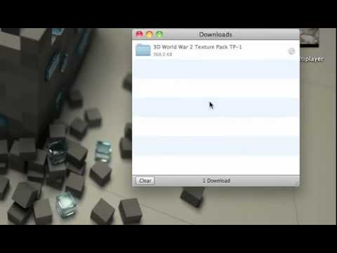 How to Install a Texture Pack for Minecraft (MAC)