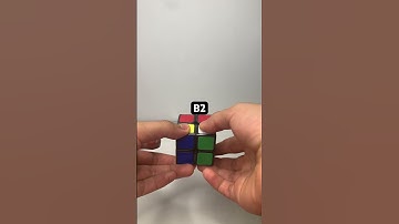 How to make checkerboard pattern on 2x2 #viral #cubing #rubikscube
