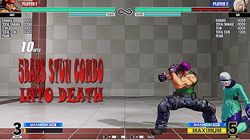 THE KING OF FIGHTERS XV: RALF 5 Bars Stun Combo into death [KOFXV]