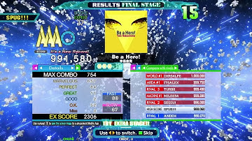 [DDR A20+] Be a Hero! (ESP-17) 991,580 AAA