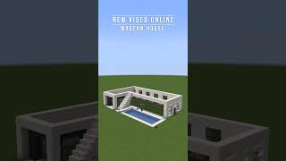 Minecraft - How to build a Modern House  95 NOW ONLINE  #house #minecraft #tutorial #minecraftshorts