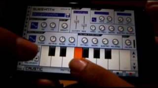 Caustic demo on Android phone