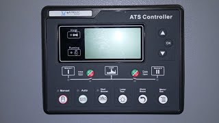 ATS - Automatic Transfer Switch using Change - Over Switch and ATS Controller Module HAT700/SM 700.