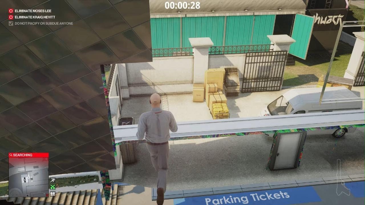 HITMAN 3 - Crazy Race (my contract) cover aim trick