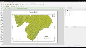 How to insert Legend, Grid, title and North Arrow on a map in QGIS