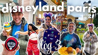 THE BEST SNACK AT DISNEYLAND PARIS! Annettes Diner, Moanas Musicians, New Candy Palace! May25