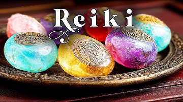 Healing Reiki Music with Bells Every 3 Min | Relaxation and Stress Relief