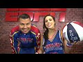 Janelle Marie se viste de Harlem Globetrotter.