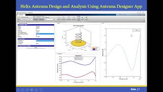 Antenna Design & Analysis using Matlab antennaDesigner app screenshot 2