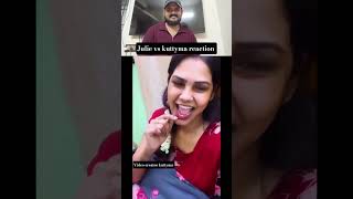 kuttyma vs juile reels reaction #reels #reaction #tvk #dmk #trending #trolllife #election2026