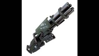 Fortnite Minigun Shooting & Cool Down Sound Effect